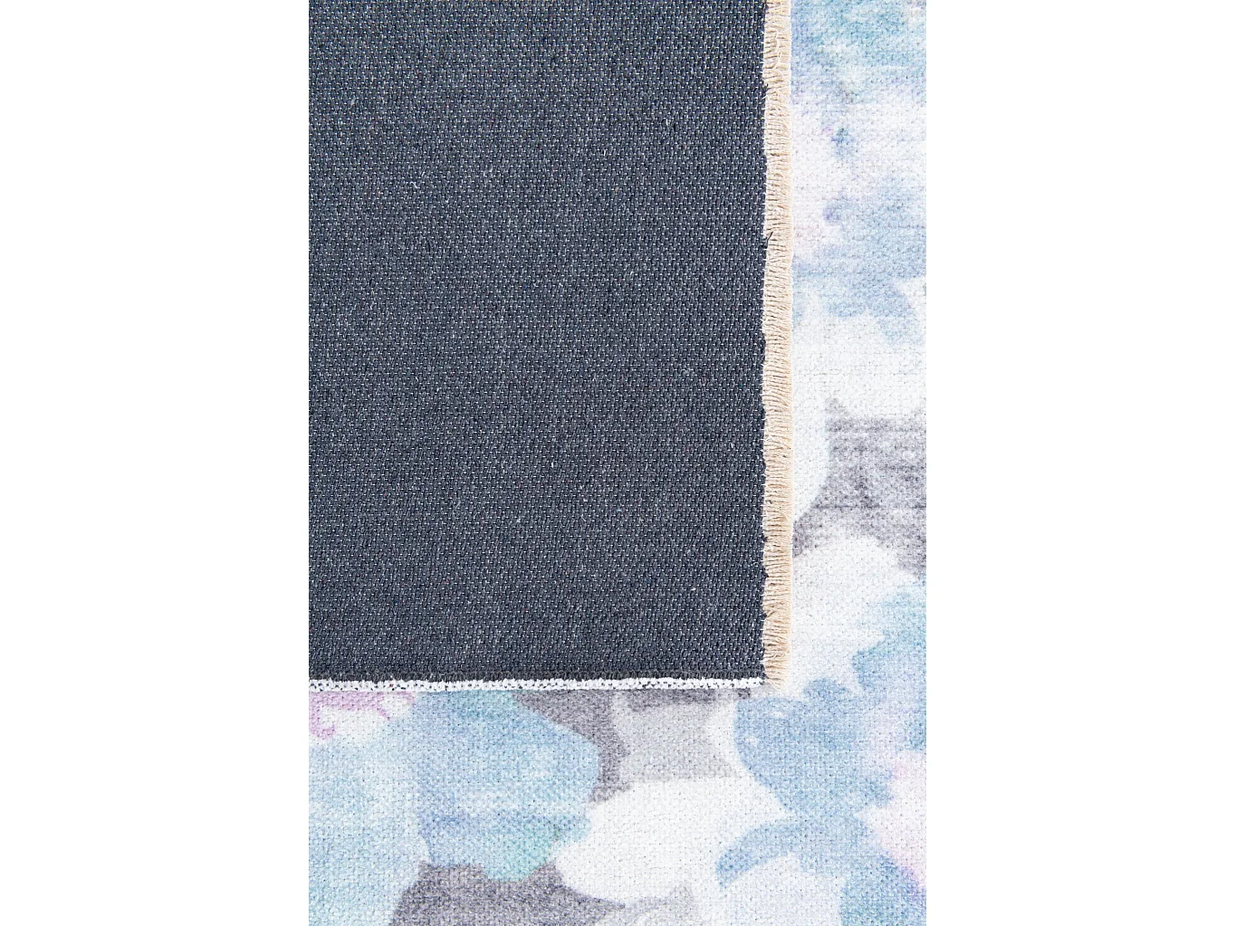 Tapis 80x305 gris Kriens Blossom