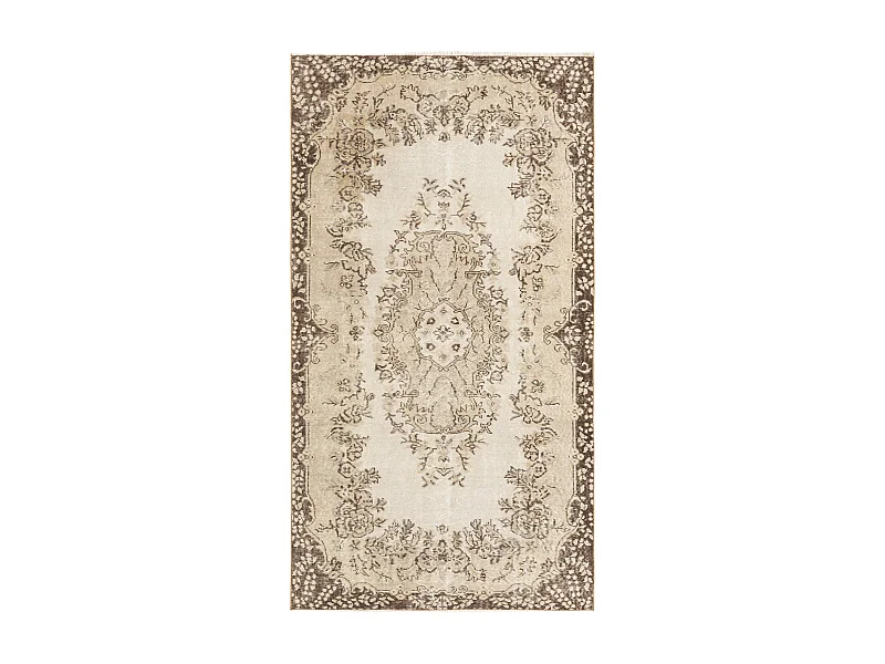 Tapis de laine 112x206 brun Ultra Vintage
