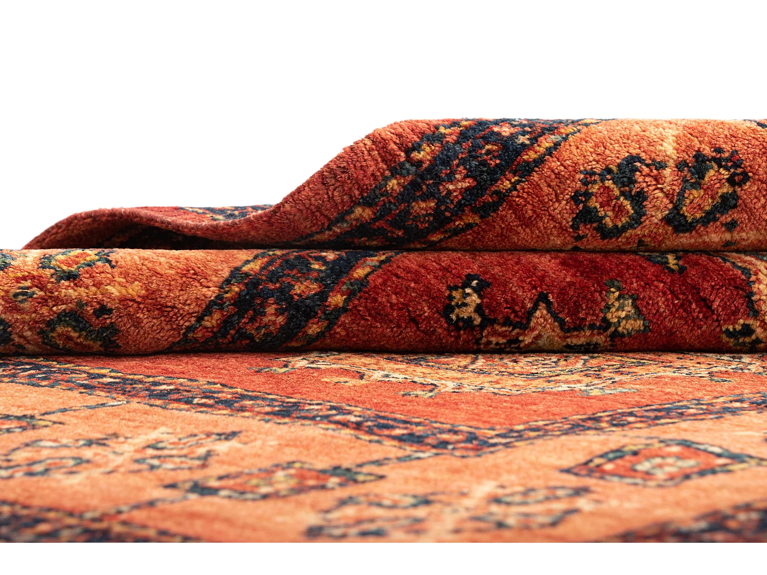 Woltapijt 161x108 Oranje Kashkuli