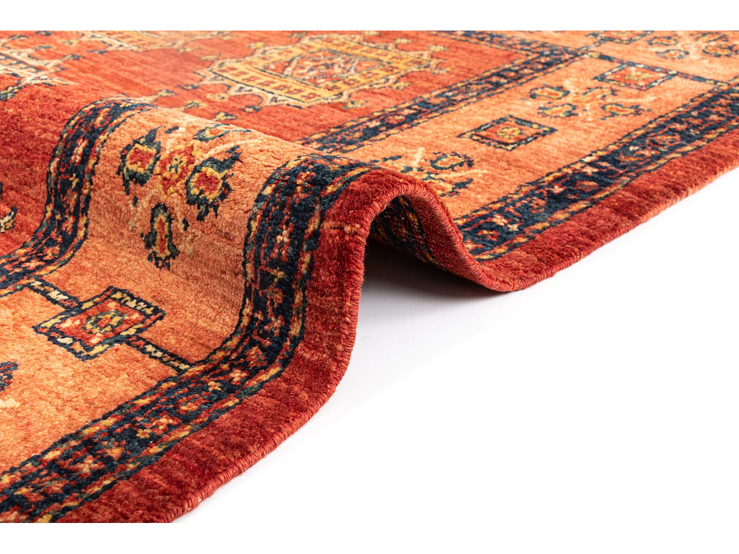 Woltapijt 161x108 Oranje Kashkuli