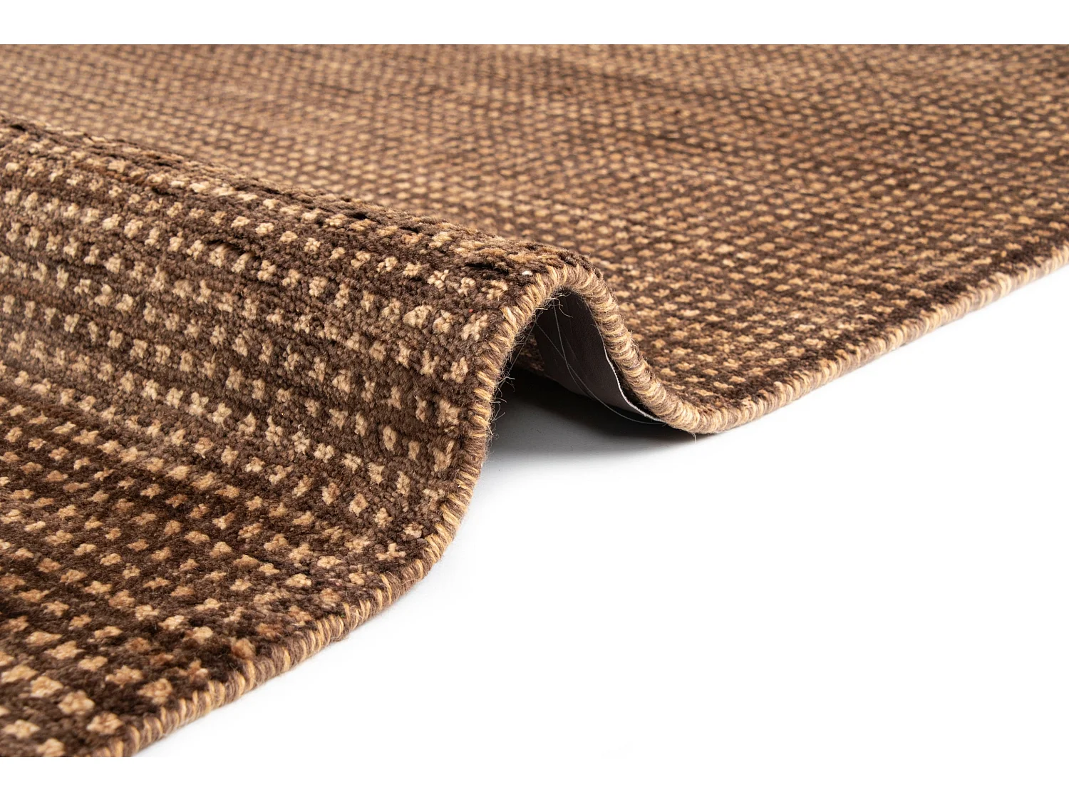 Tappeto in lana 123x183 marrone Juma