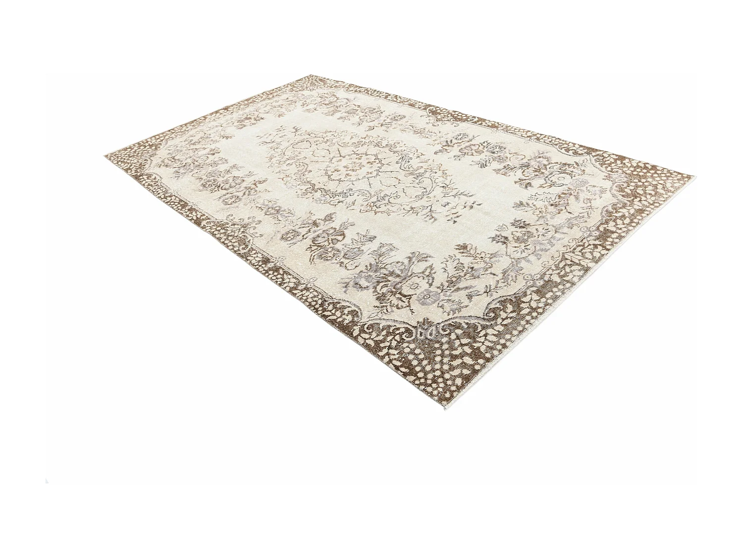 Tappeto in lana 157x279 beige Ultra Vintage