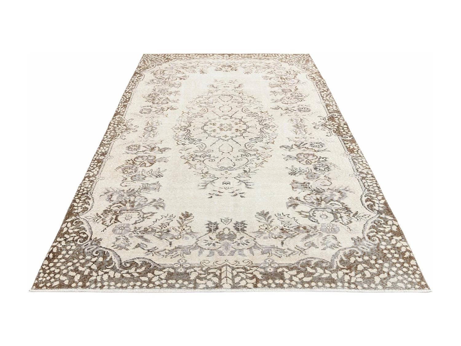 Tappeto in lana 157x279 beige Ultra Vintage