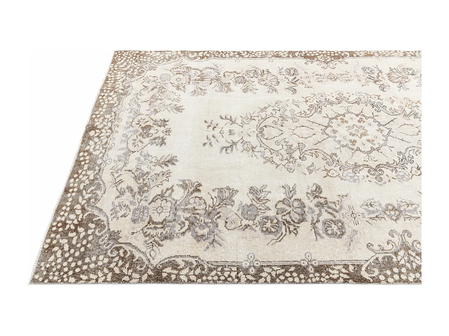 Tappeto in lana 157x279 beige Ultra Vintage