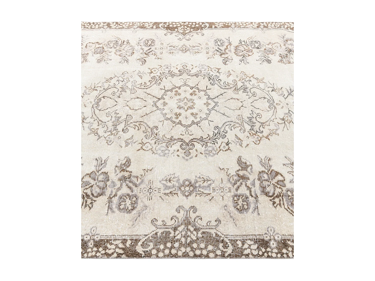 Tappeto in lana 157x279 beige Ultra Vintage