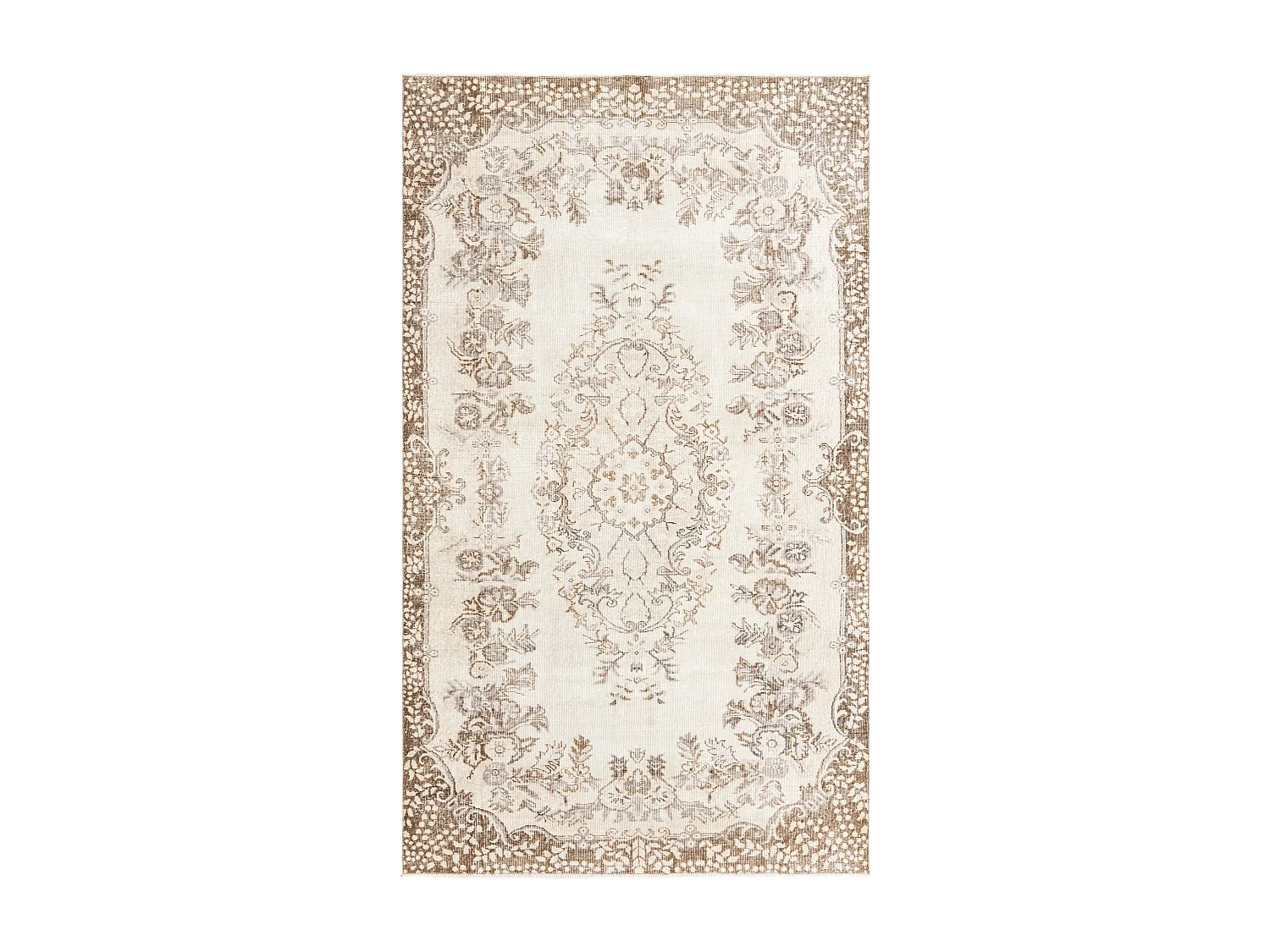 Tapis de laine 157x279 beige Ultra Vintage