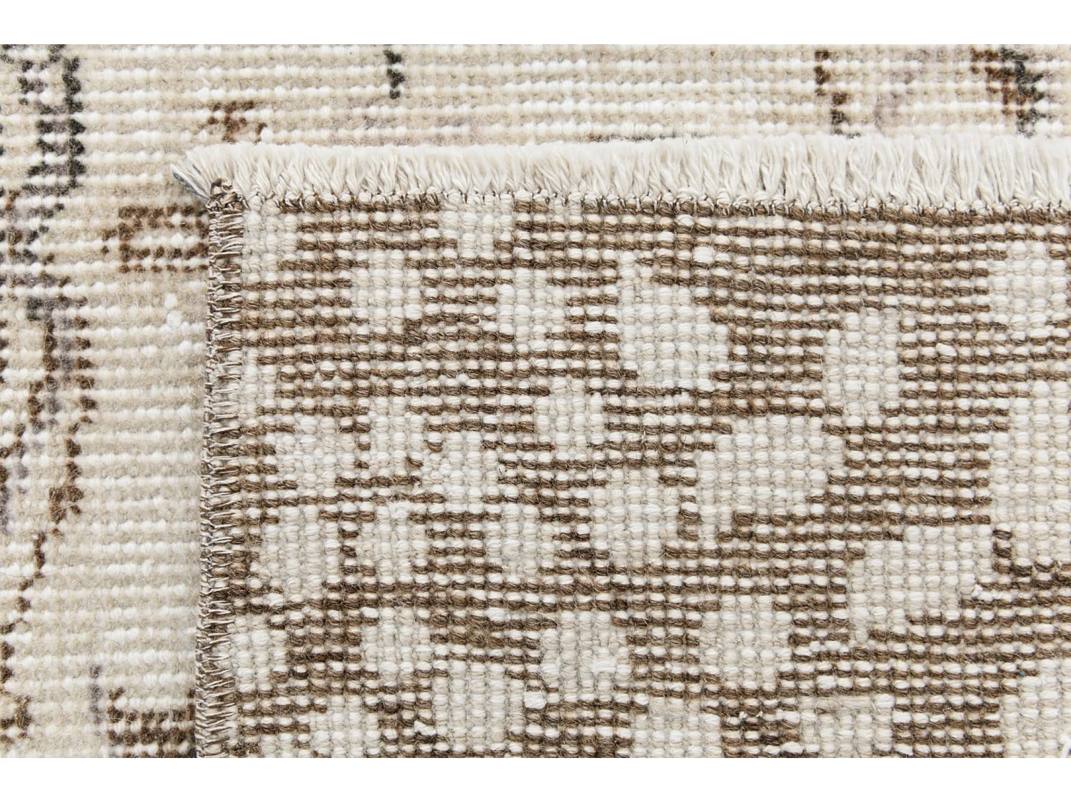 Tapis de laine 157x279 beige Ultra Vintage