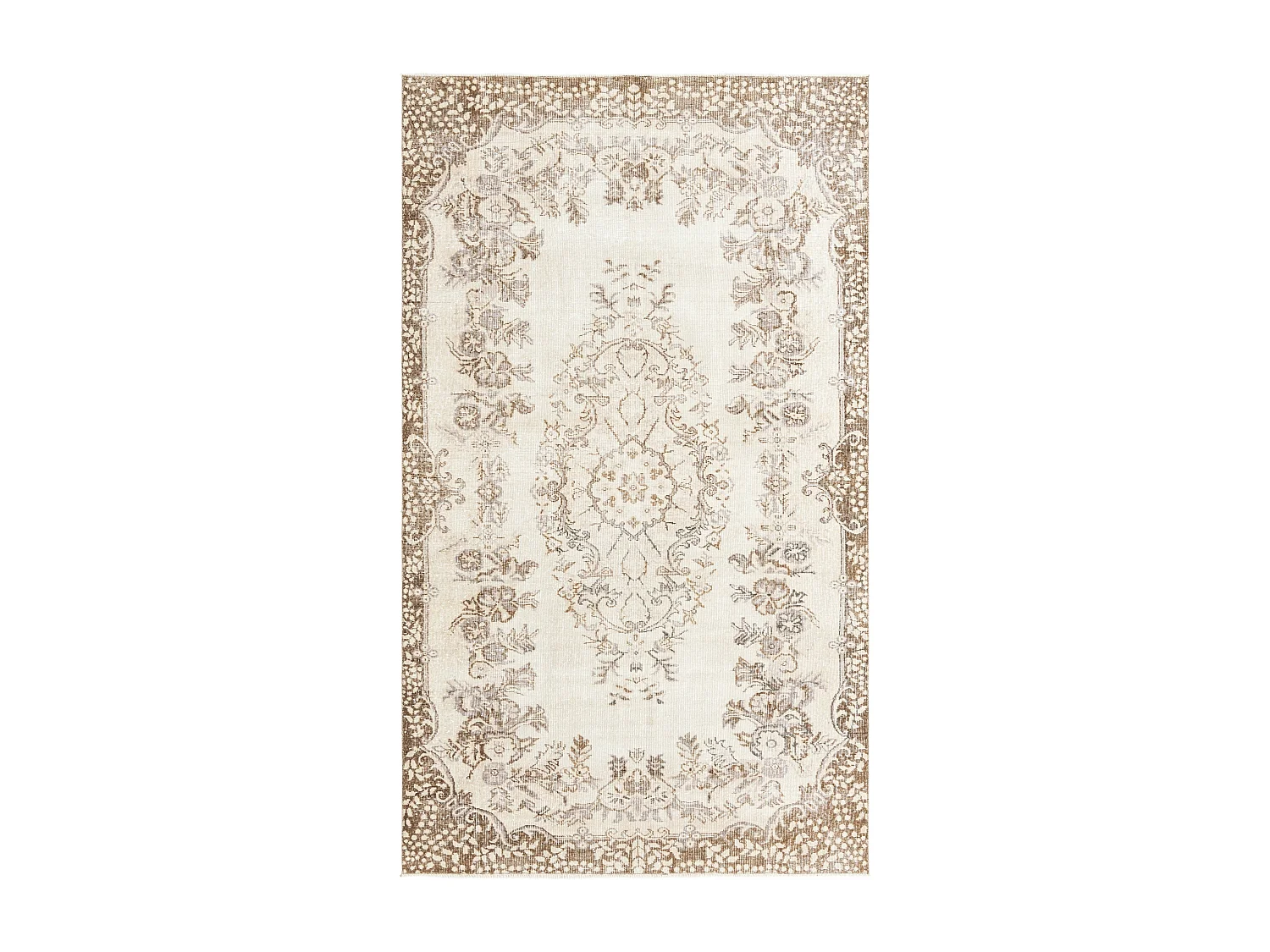 Tapis de laine 157x279 beige Ultra Vintage