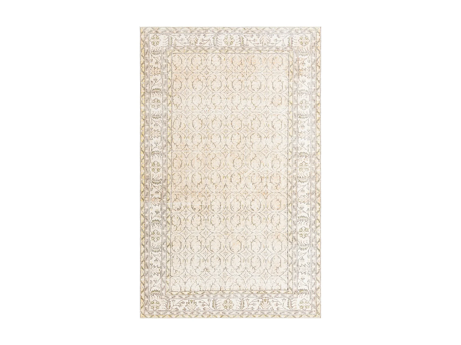 Tapis de laine 175x287 beige Ultra Vintage