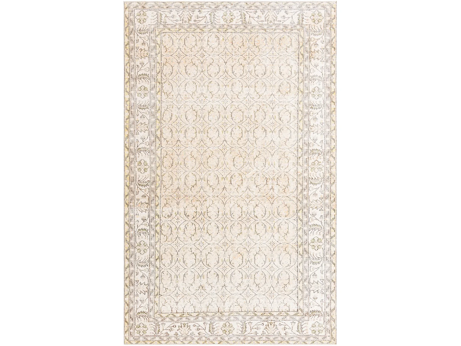 Tapis de laine 175x287 beige Ultra Vintage