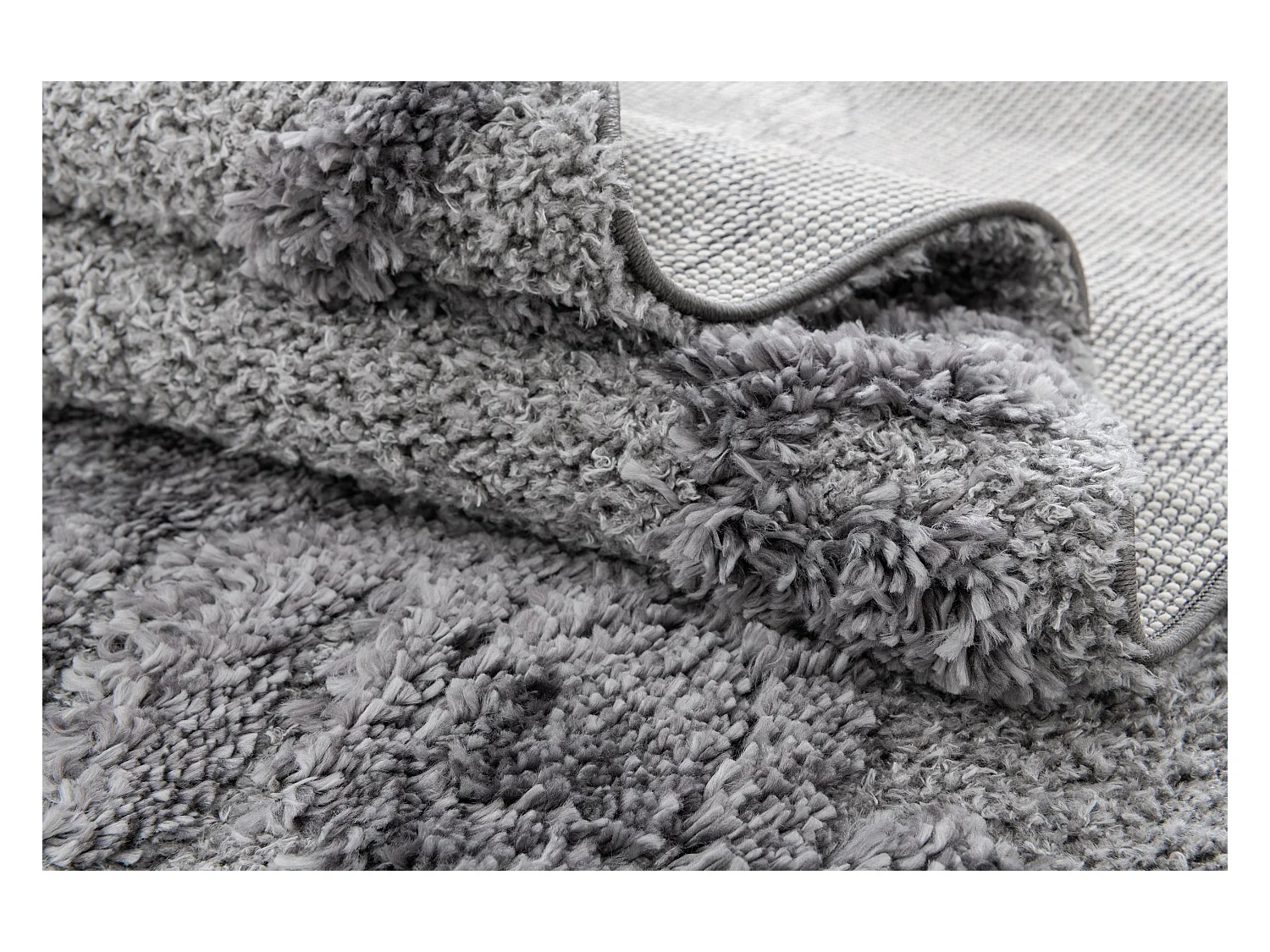 Hoogpolig tapijt 245x160 Grijs Thun Scutum