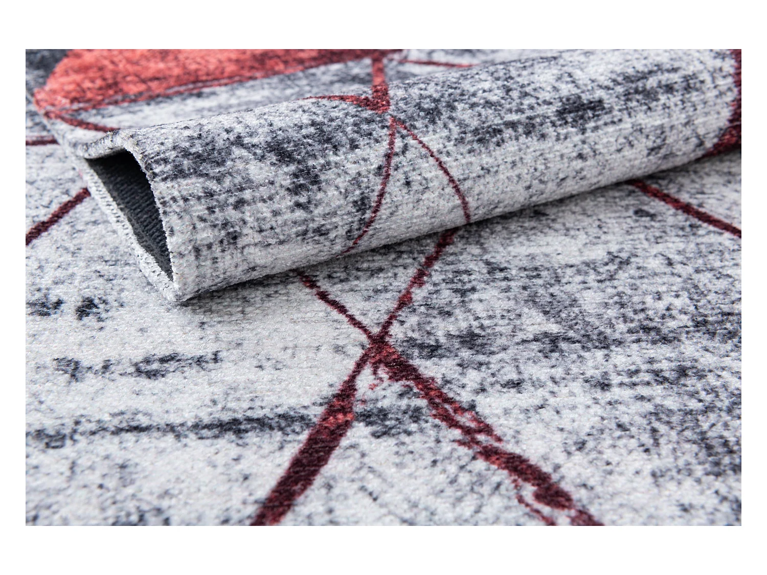 Tapis 65x185 rouge Kriens Heru