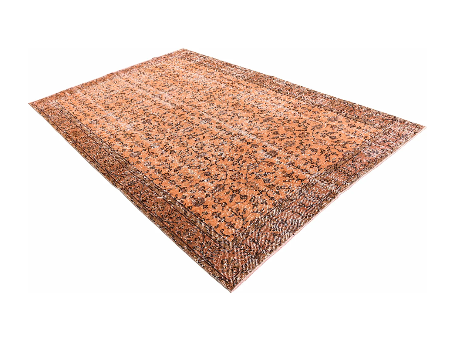 Tapis de laine 173x267 orange Ultra Vintage