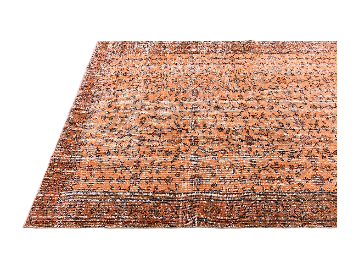 Tapis de laine 173x267 orange Ultra Vintage