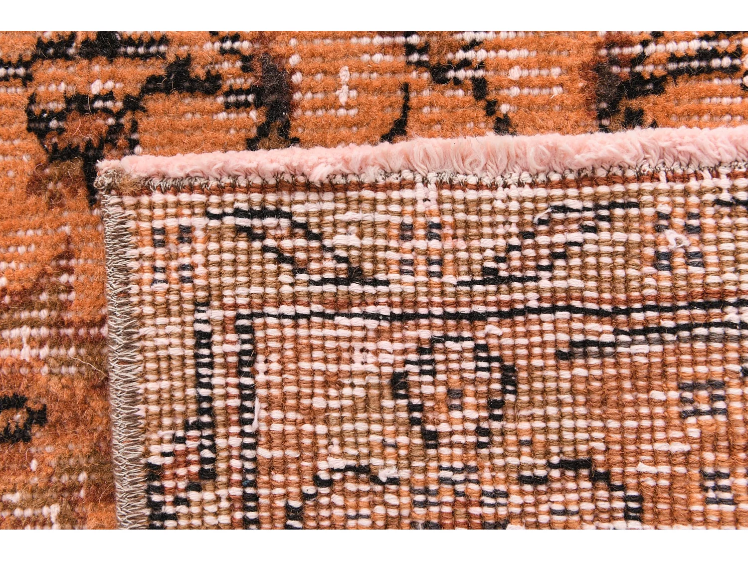 Tapis de laine 173x267 orange Ultra Vintage