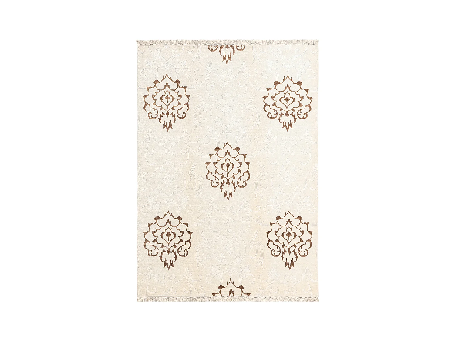 Tapis de laine 170x241 beige Darya