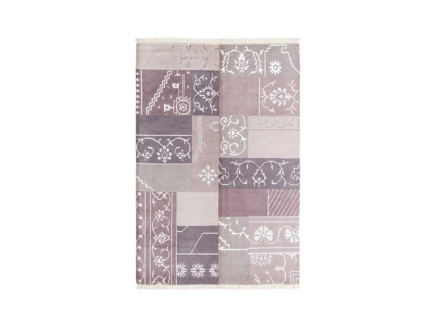 Tapis de laine 137x206 Violet Darya