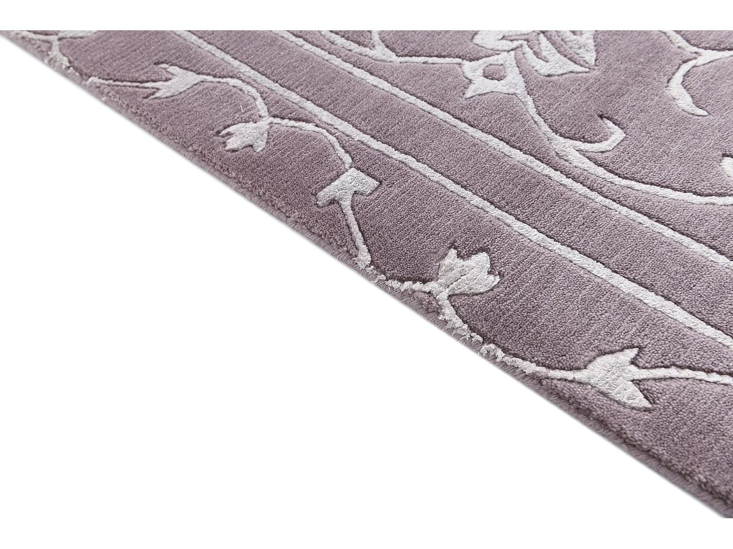 Tapis de laine 137x206 Violet Darya