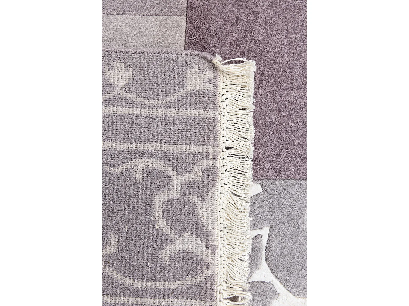 Tapis de laine 137x206 Violet Darya