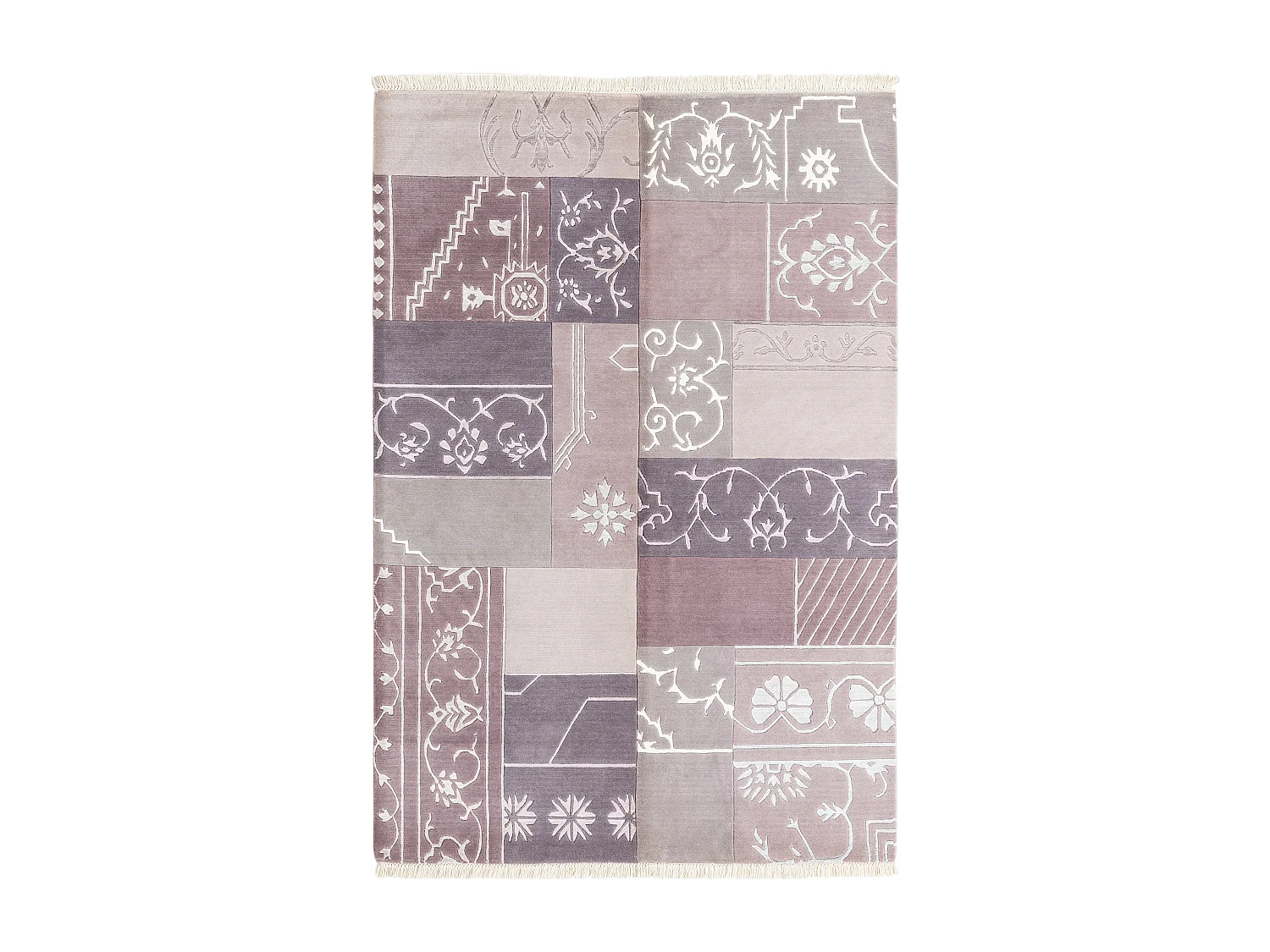 Tapis de laine 137x206 Violet Darya