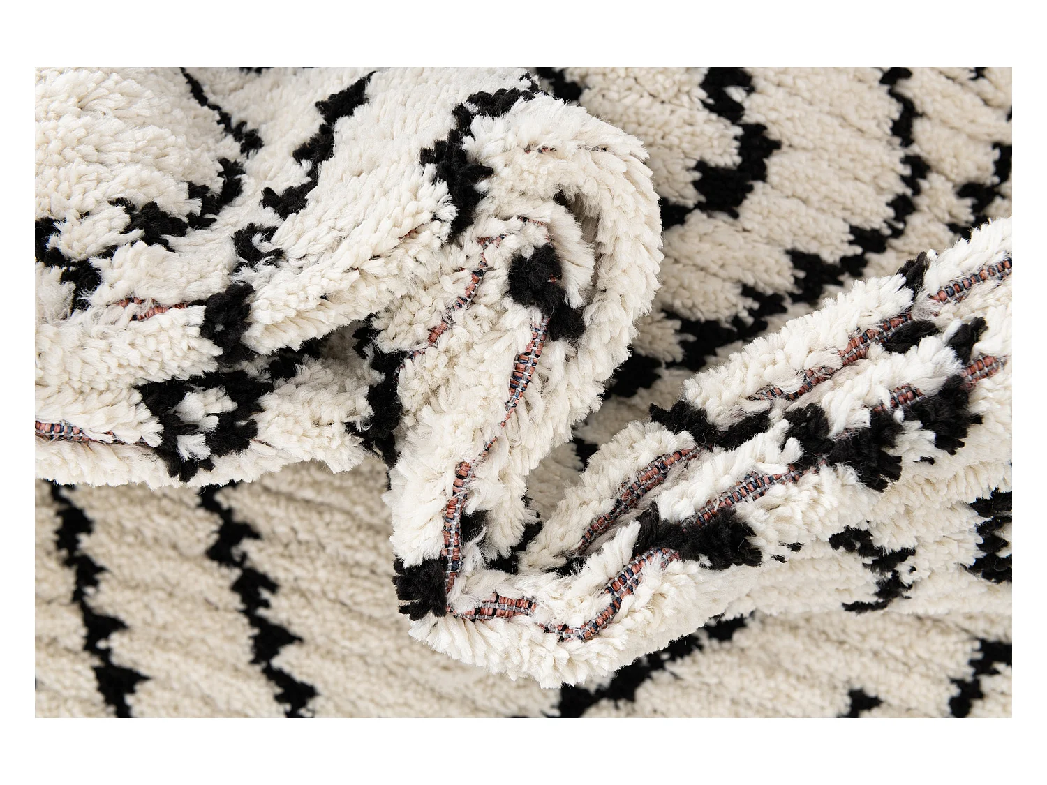 Tappeto shaggy  240x305 beige Frauenfeld Classic