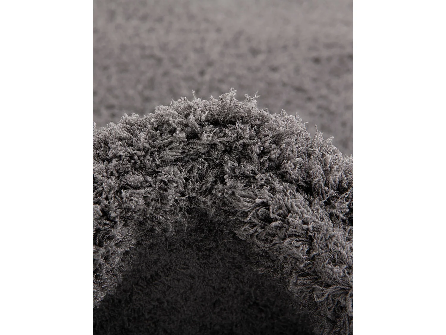 Tappeto shaggy  62x120 grigio Luzern