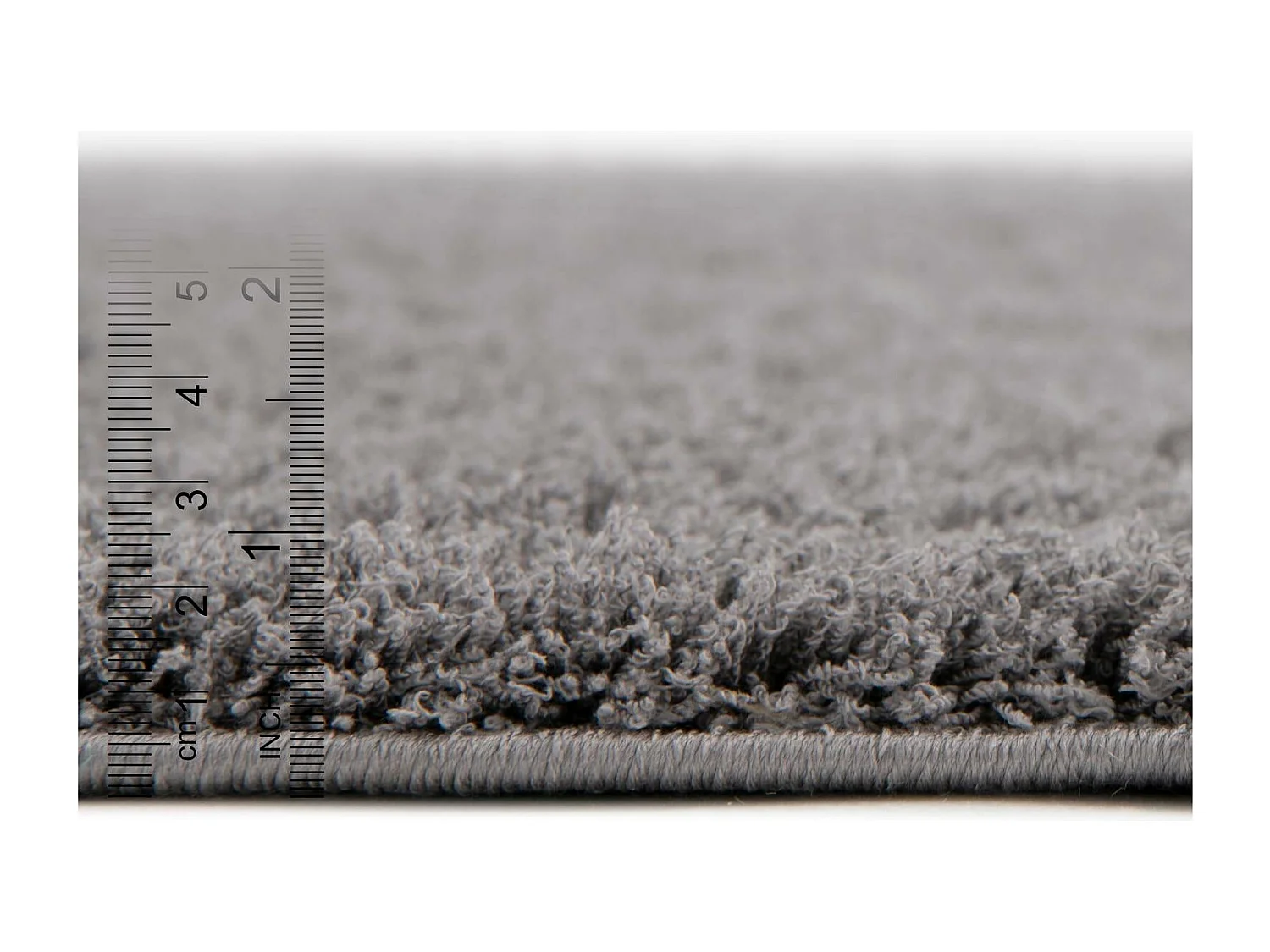 Tappeto shaggy  62x120 grigio Luzern