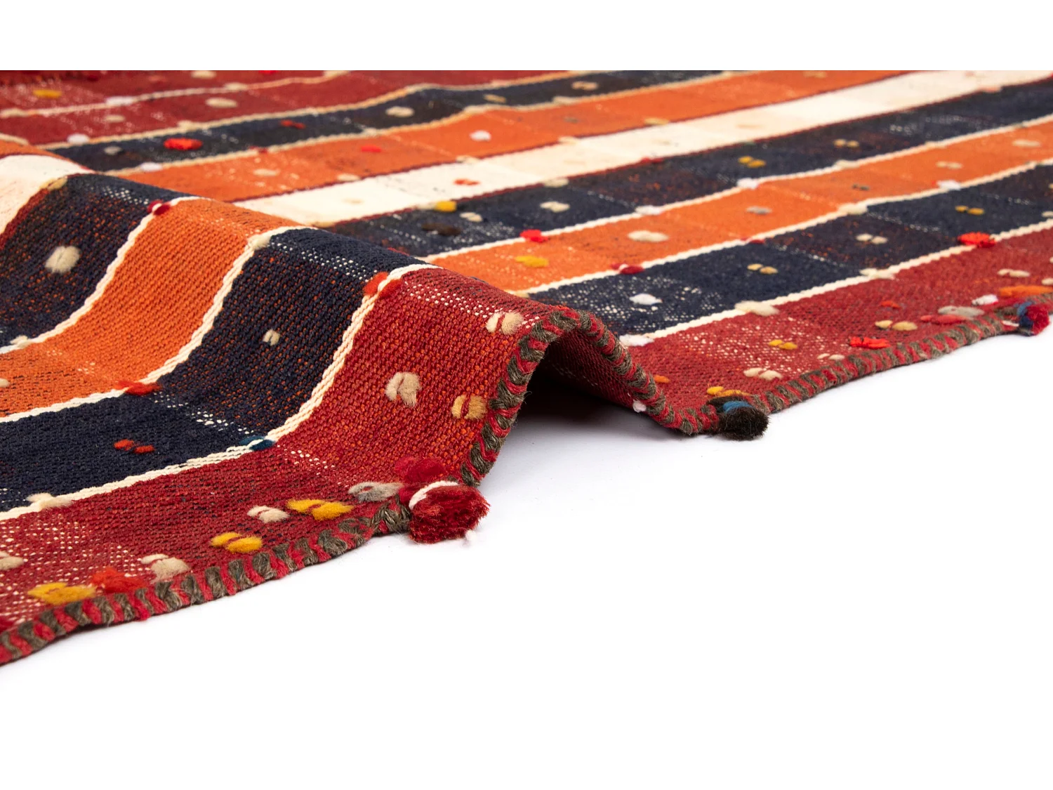 Wollteppich 137x240 Rot Jajim