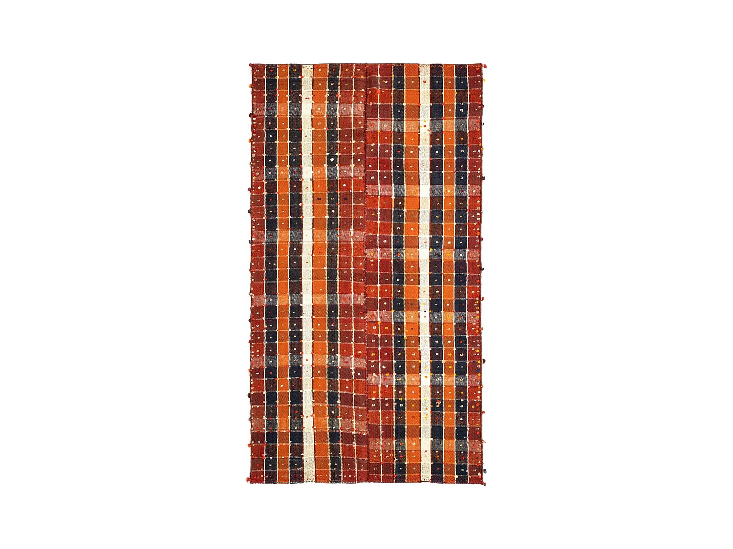 Tapis de laine 137x240 rouge Jajim