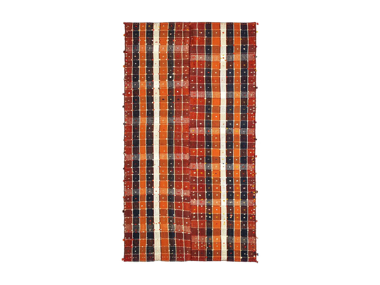 Tapis de laine 137x240 rouge Jajim