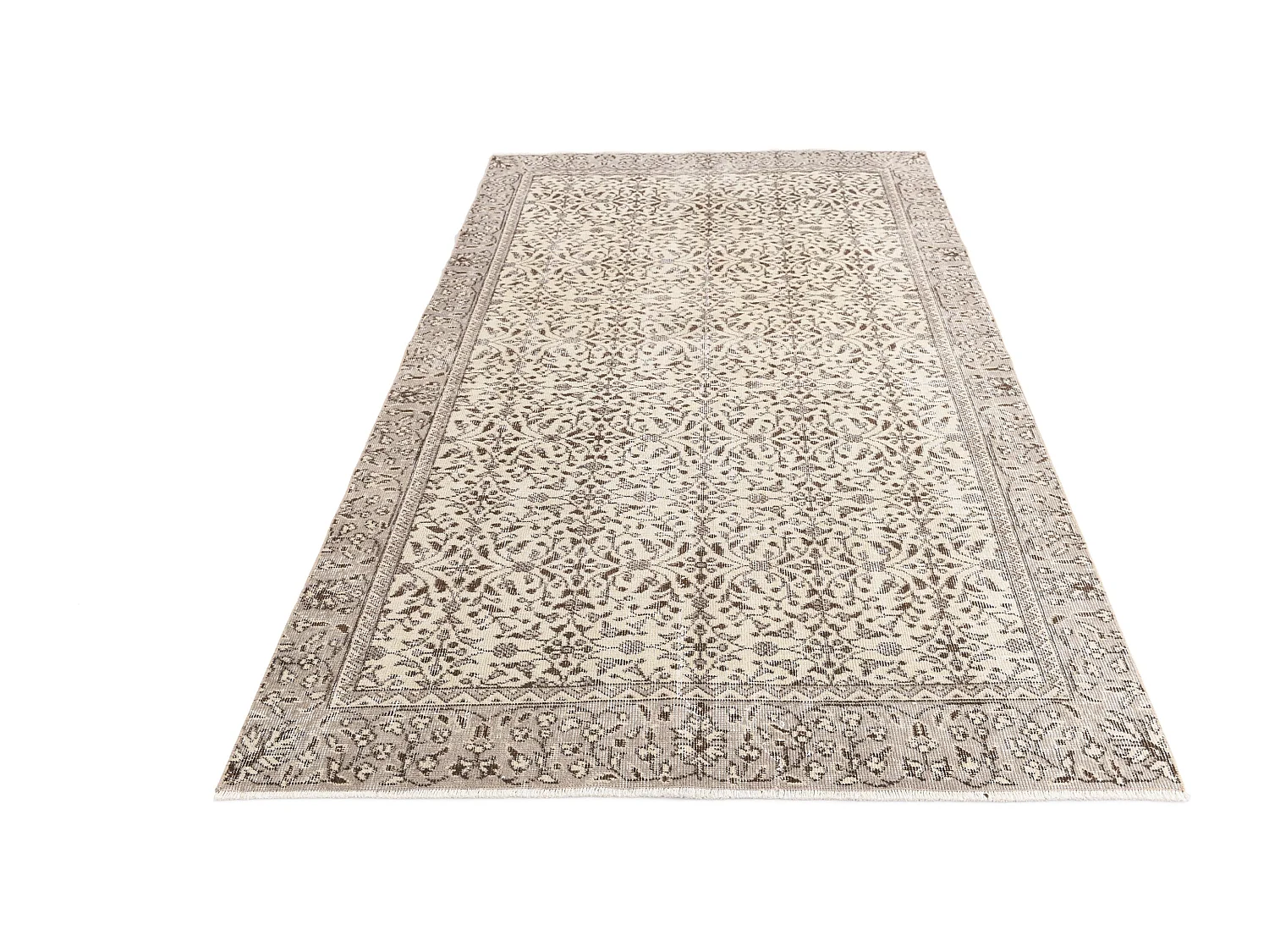 Wollteppich 142x246 Beige Ultra Vintage