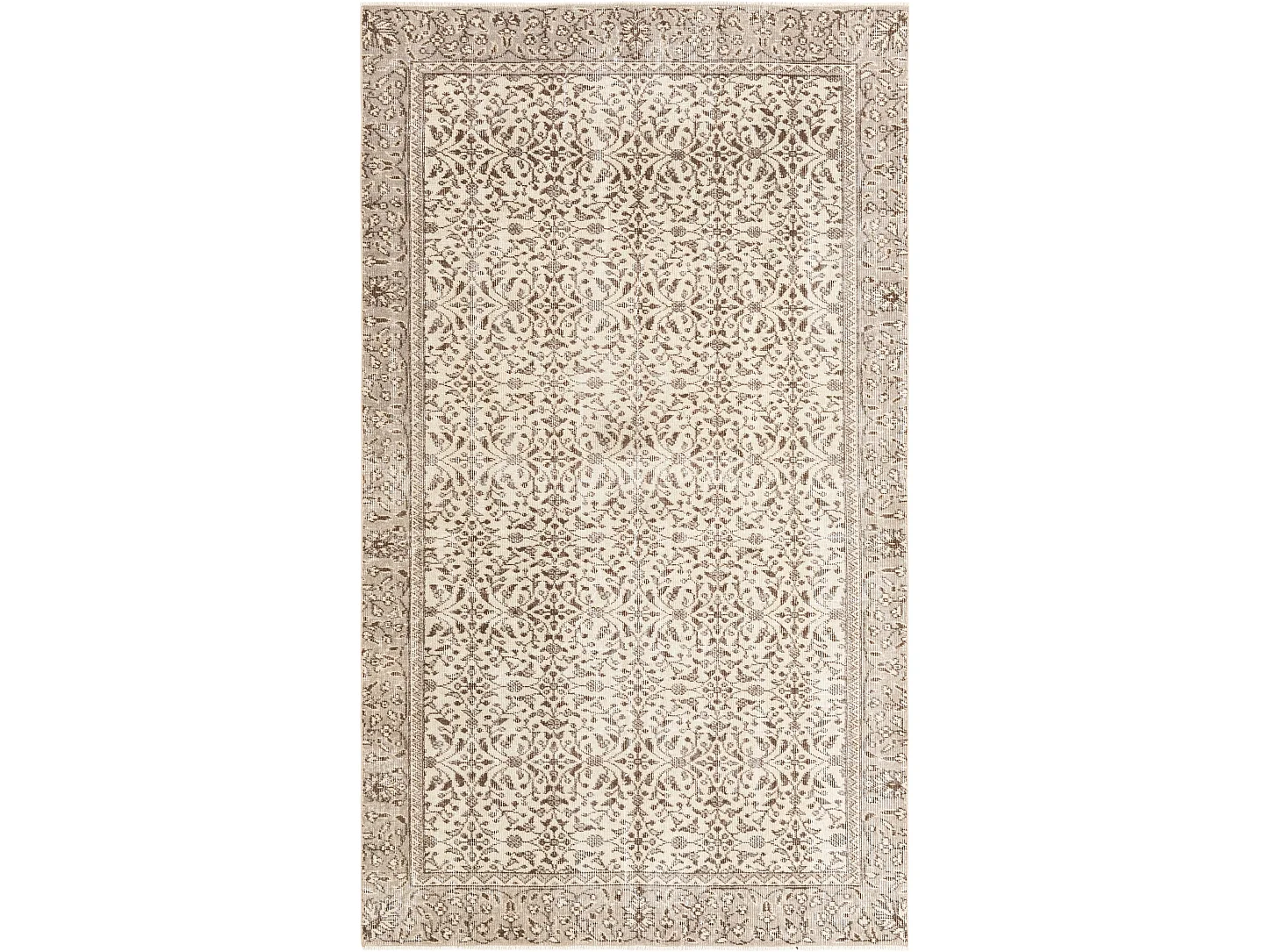 Wollteppich 142x246 Beige Ultra Vintage