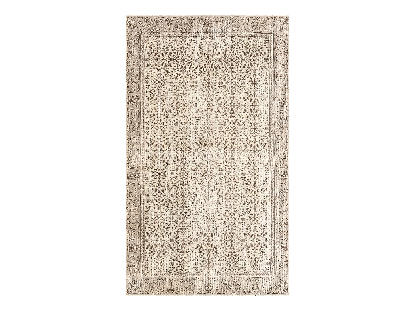 Tapis de laine 142x246 beige Ultra Vintage
