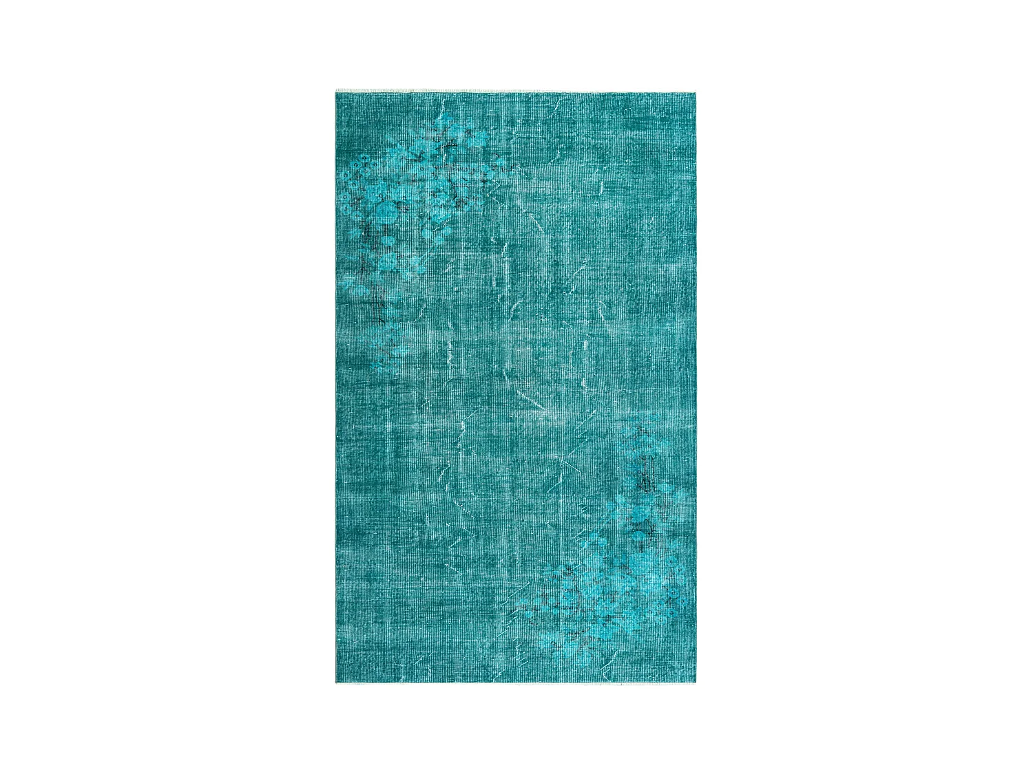 Tappeto in lana 175x282 turchese Ultra Vintage