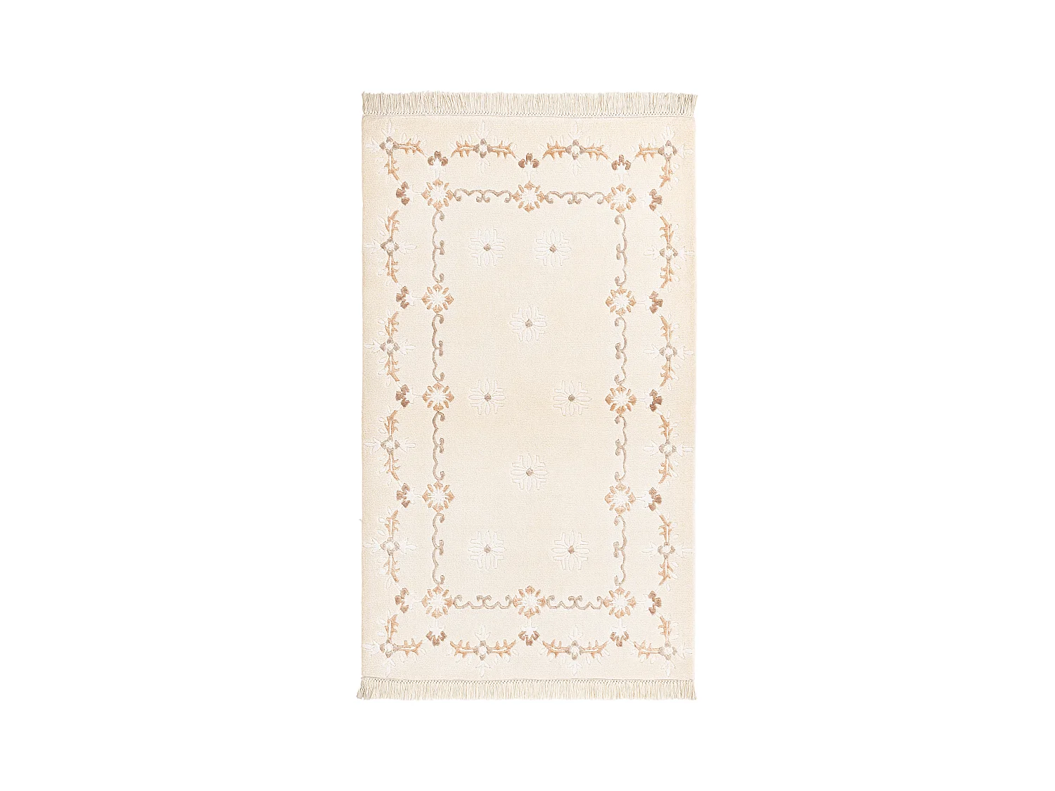 Tapis de laine 91x152 beige Darya