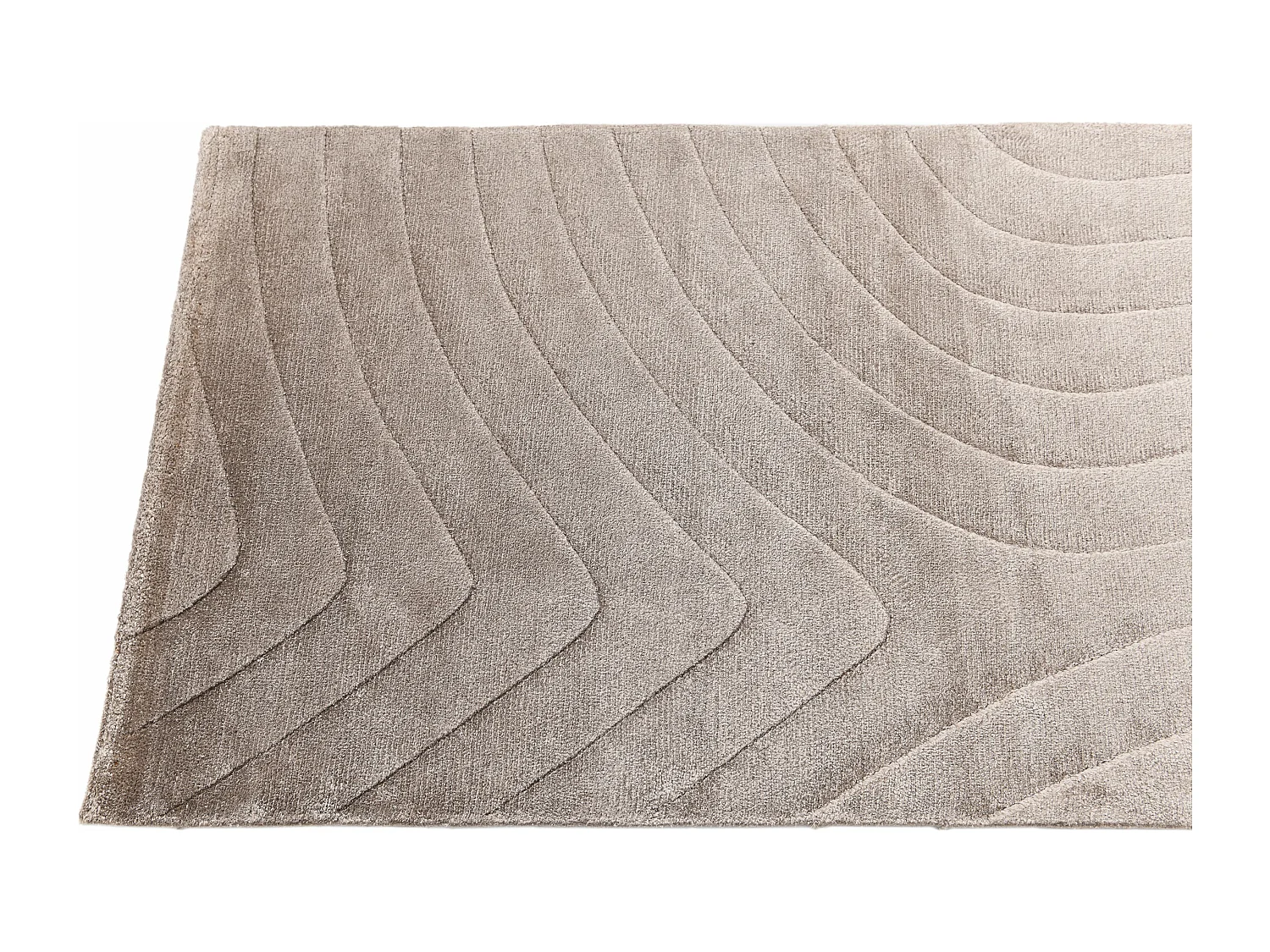 Tapis de couloir en laine 79x292 brun Darya