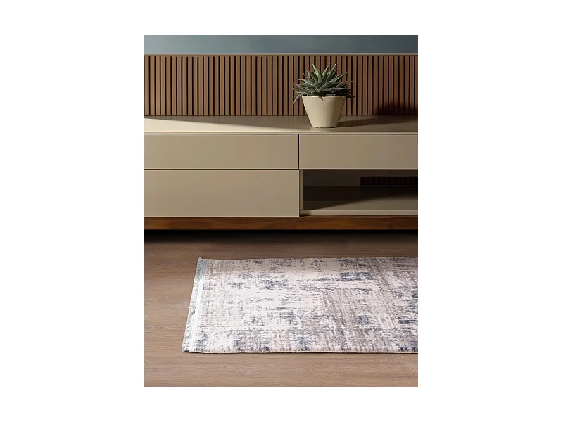 Teppich 62x185 Blau Davos Miracle