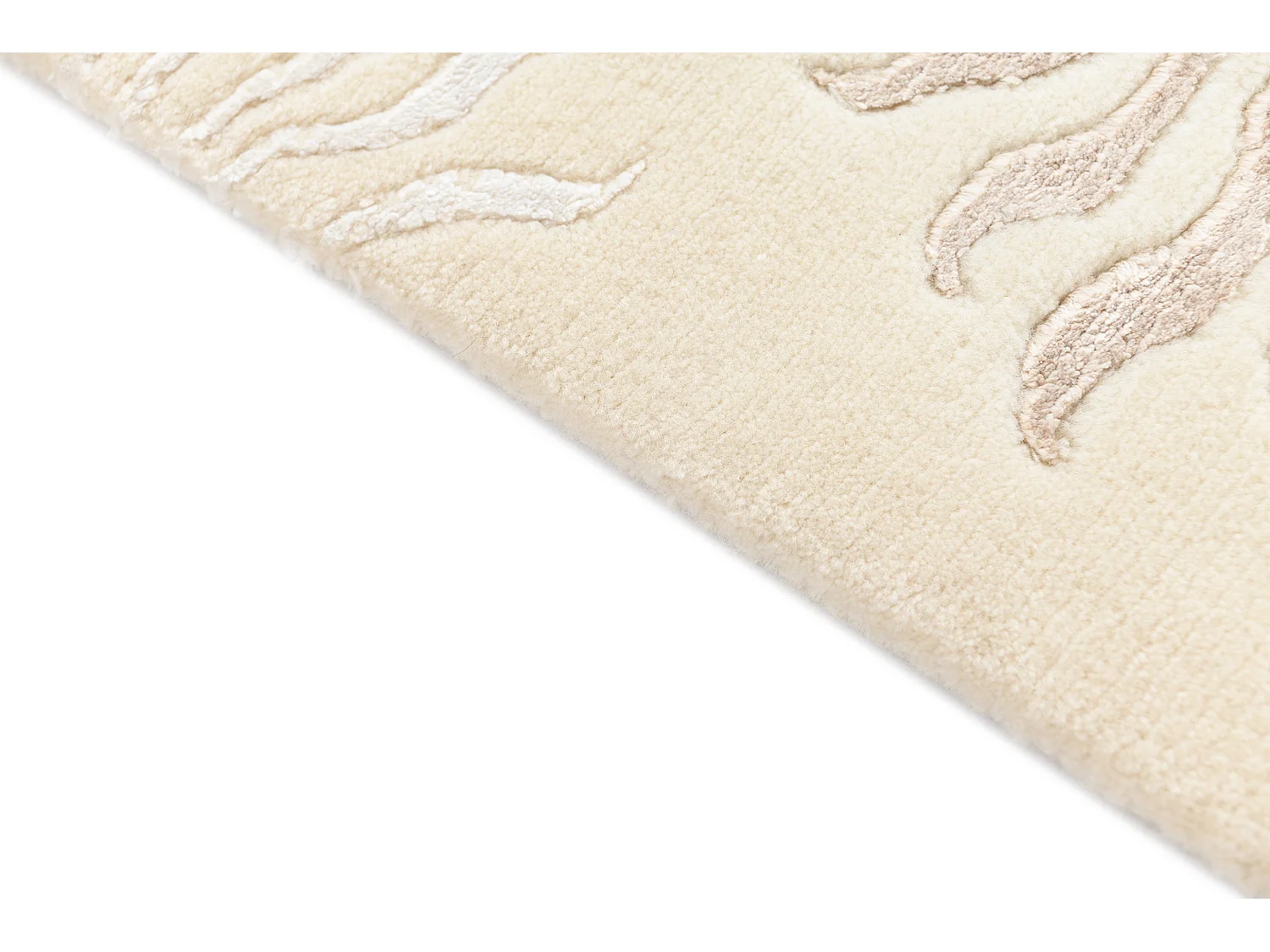 Tapis de laine 122x183 beige Darya