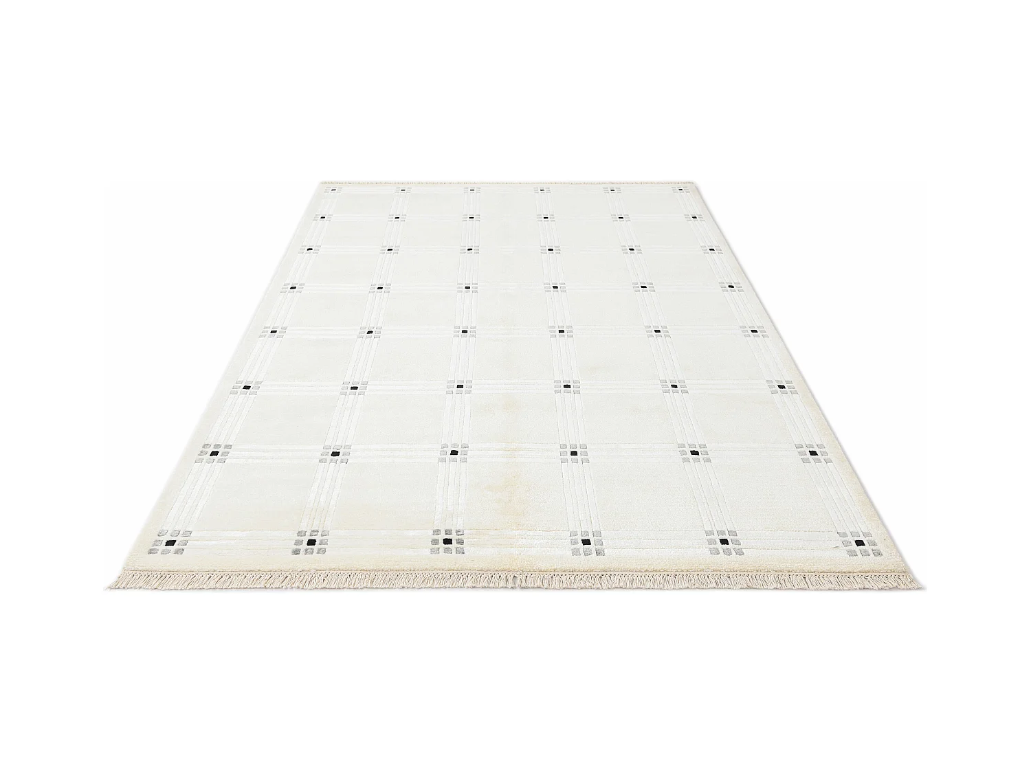 Wollteppich 170x239 Beige Darya