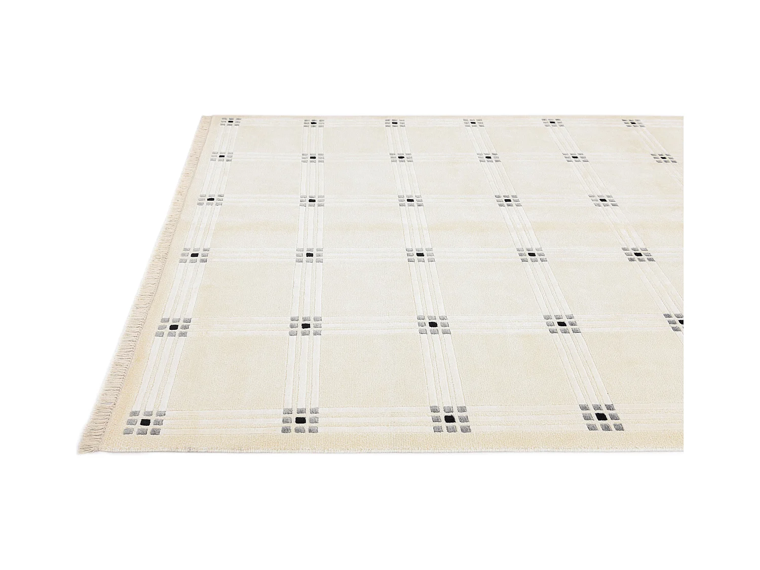 Wollteppich 170x239 Beige Darya
