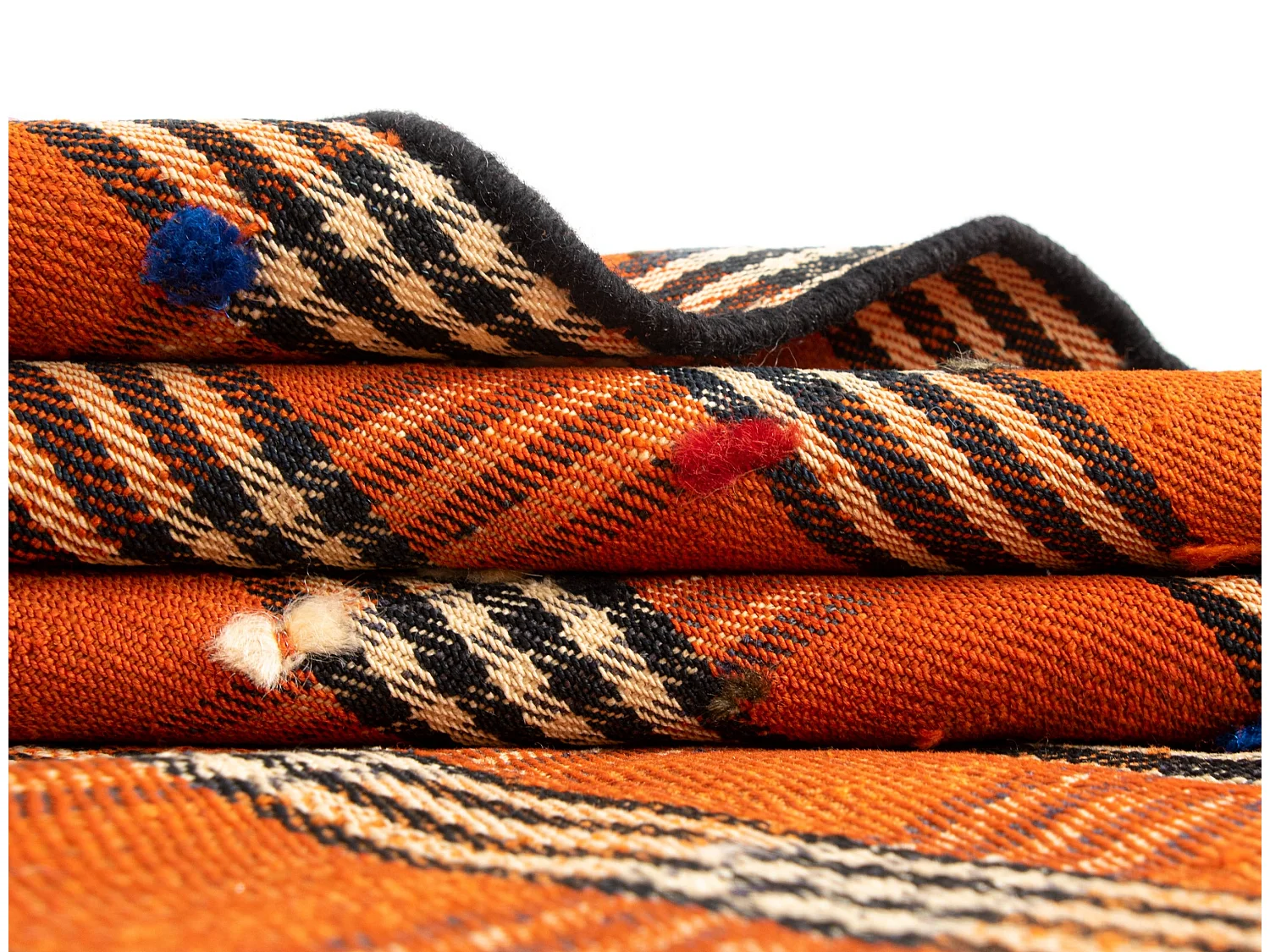 Tapis de laine 130x204 orange Jajim