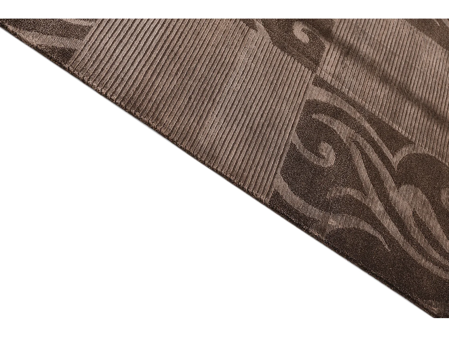 Tapis de laine 175x244 brun Darya