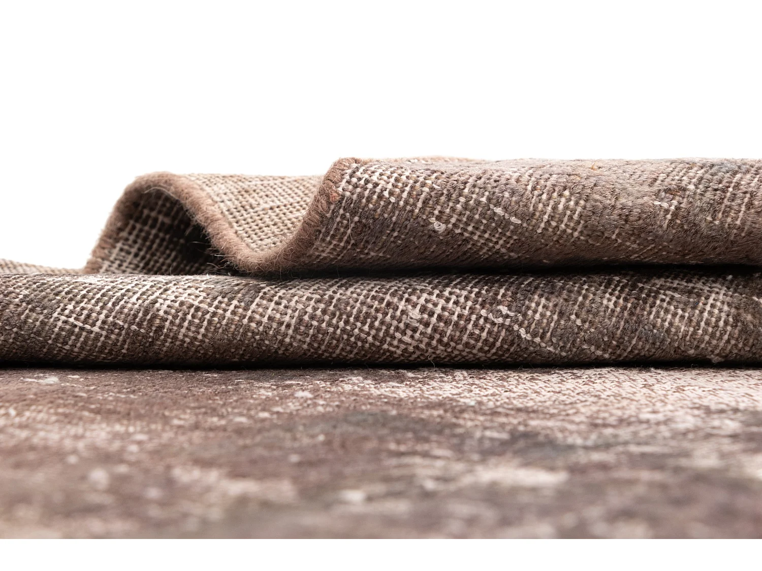 Tapis de laine 61x114 brun Vintage Royal