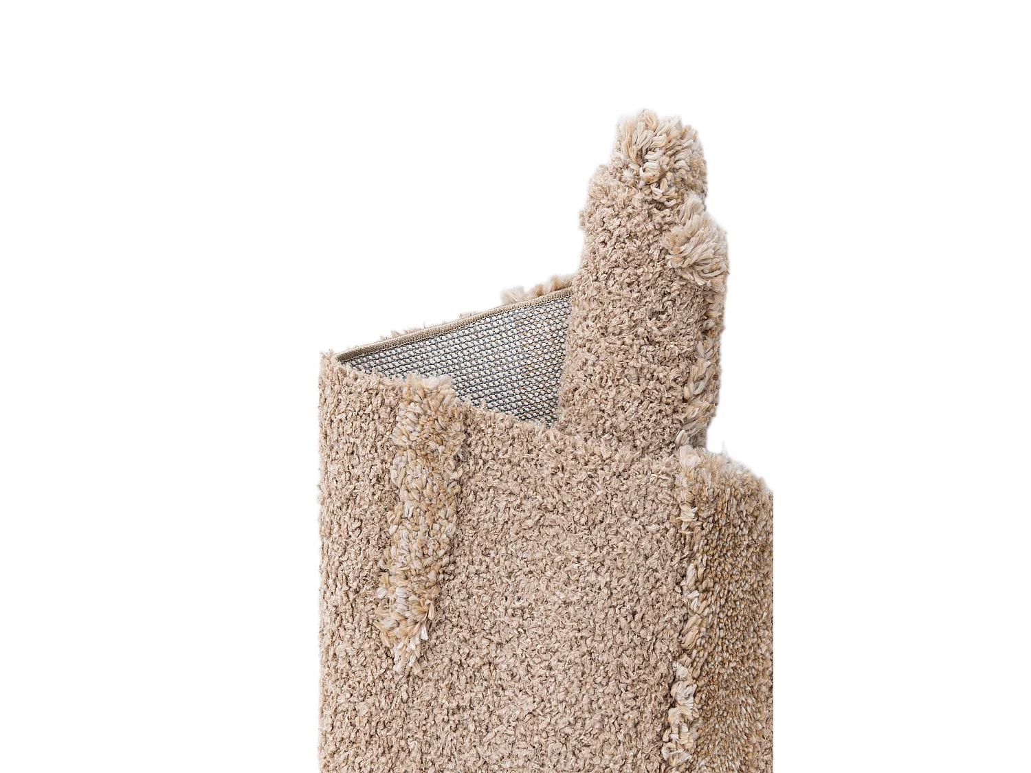 Hoogpolig tapijt 185x125 Bruin Thun Tribus