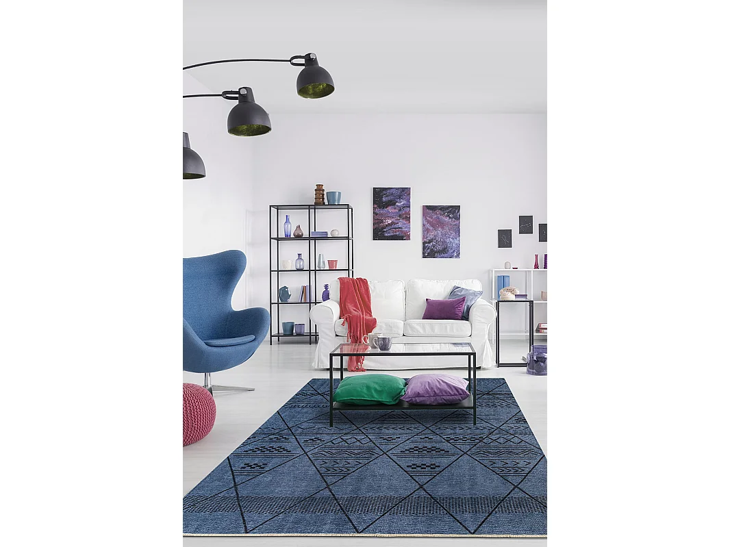 Teppich 185x275 Blau Kriens Maya