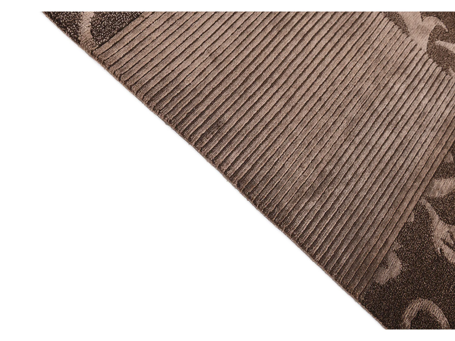 Tapis de laine 175x244 brun Darya