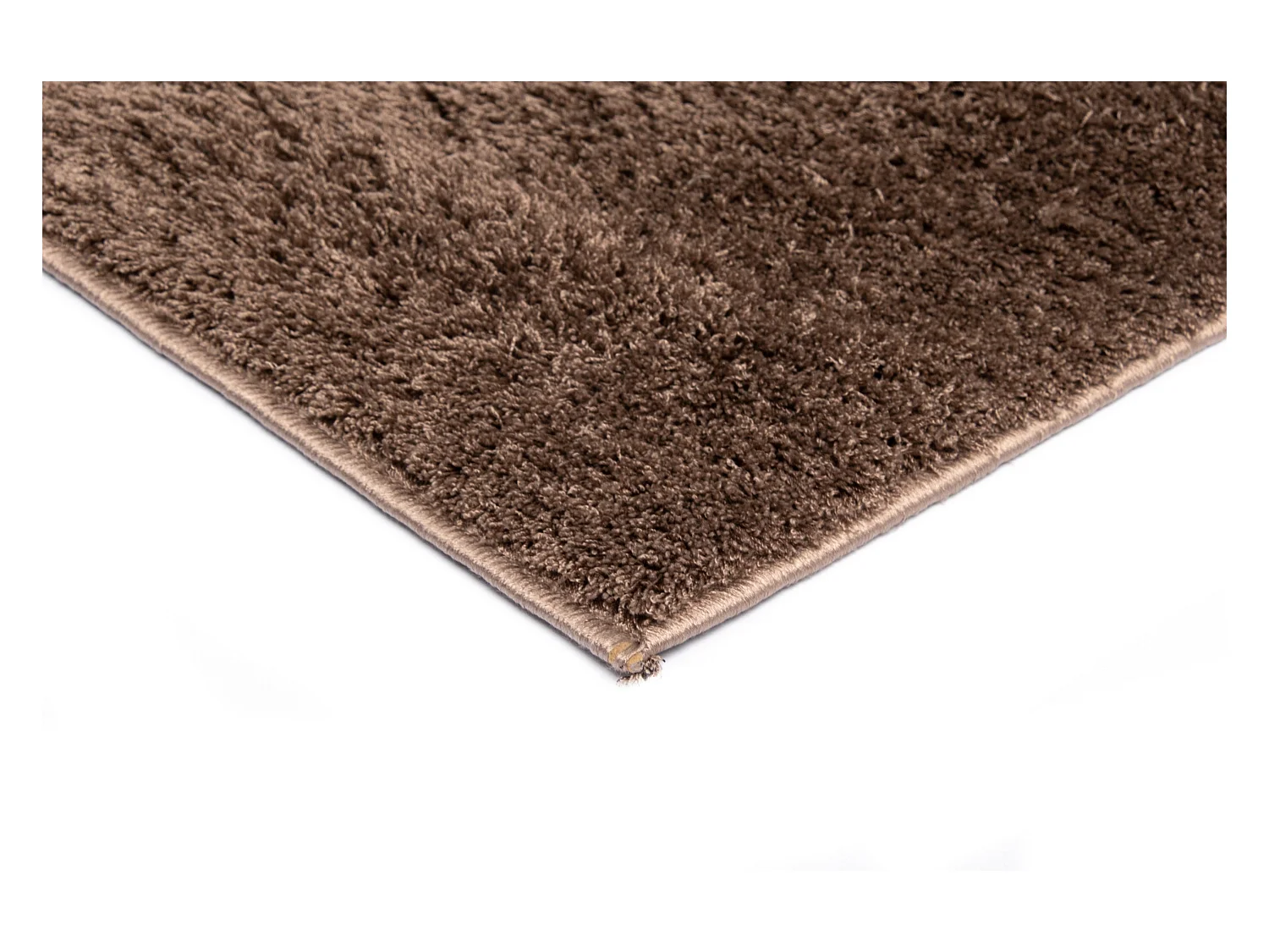 Hoogpolig tapijt 185x185 Bruin Luzern