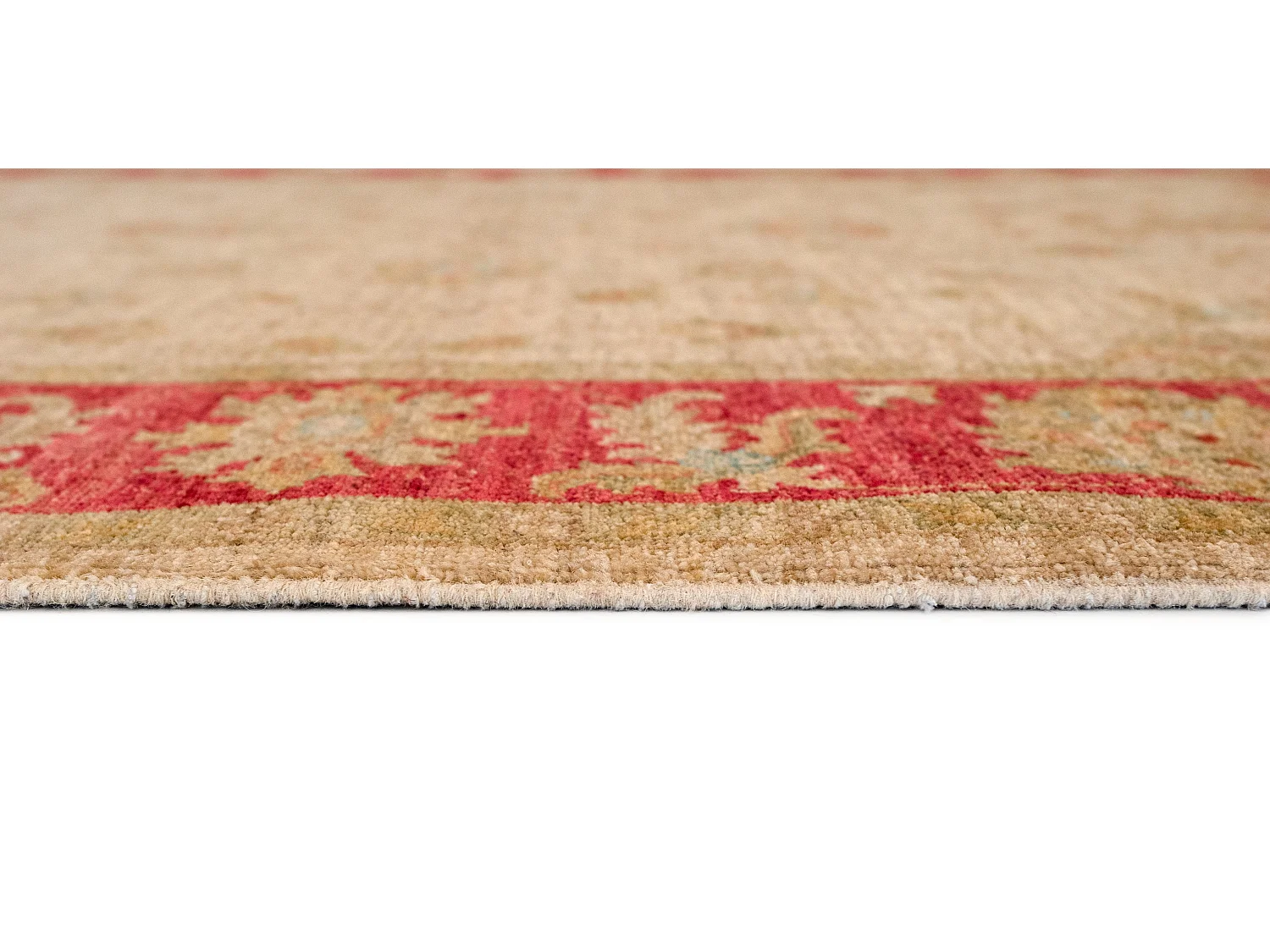 Tapis de laine 150x198 beige Ziegler