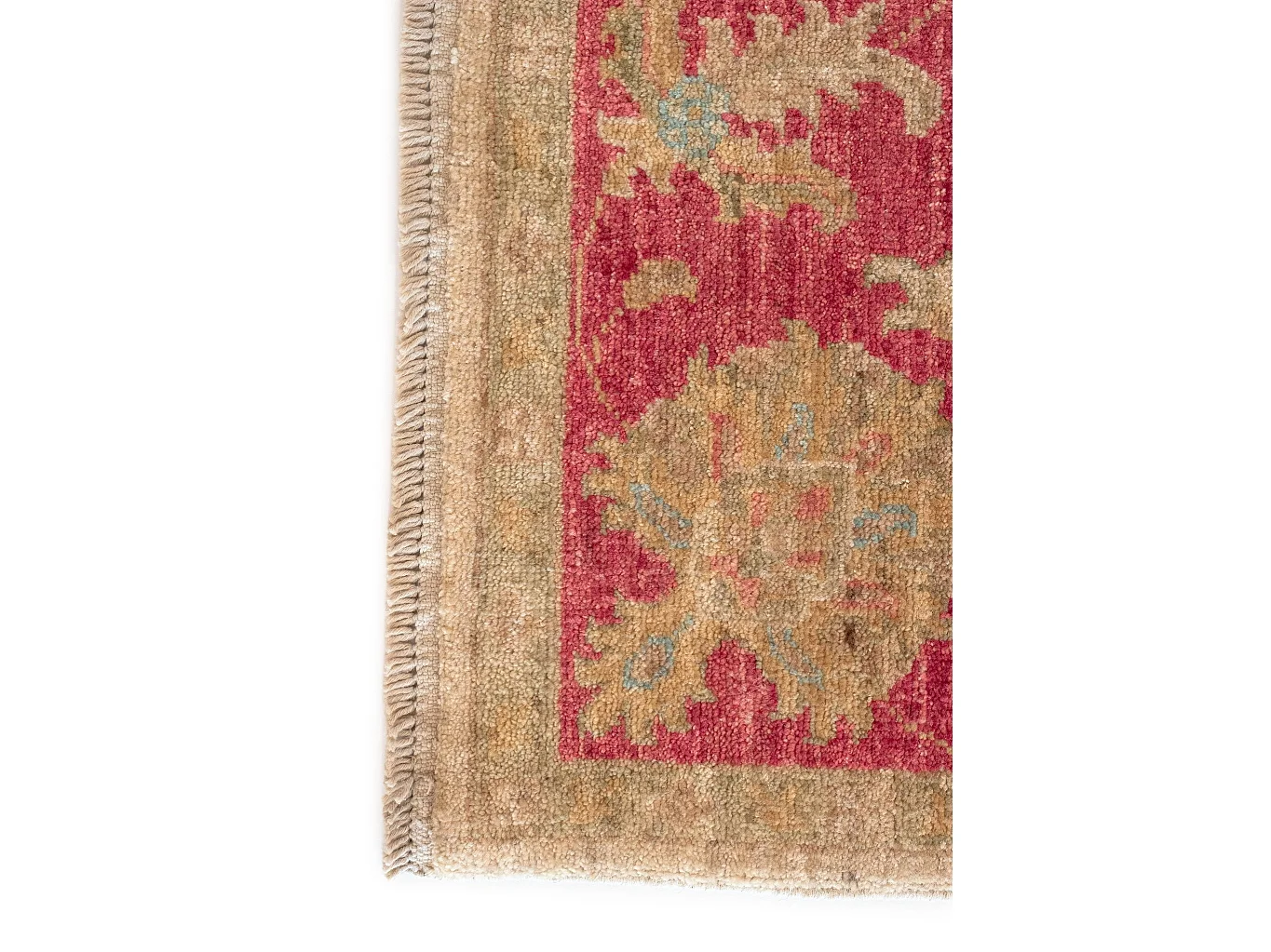 Tapis de laine 150x198 beige Ziegler