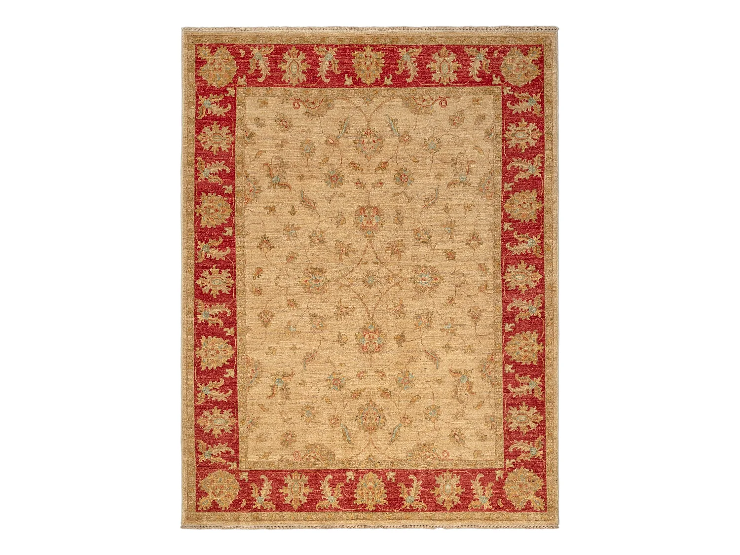 Tappeto in lana 150x198 beige Ziegler